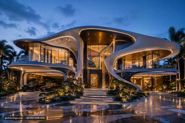 Arsitektur untuk Kabupaten Lingga. — pandangan arsitektur 3
